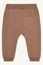 Hust & Claire Georgey solid Farbe coca mocha- Jogginghose