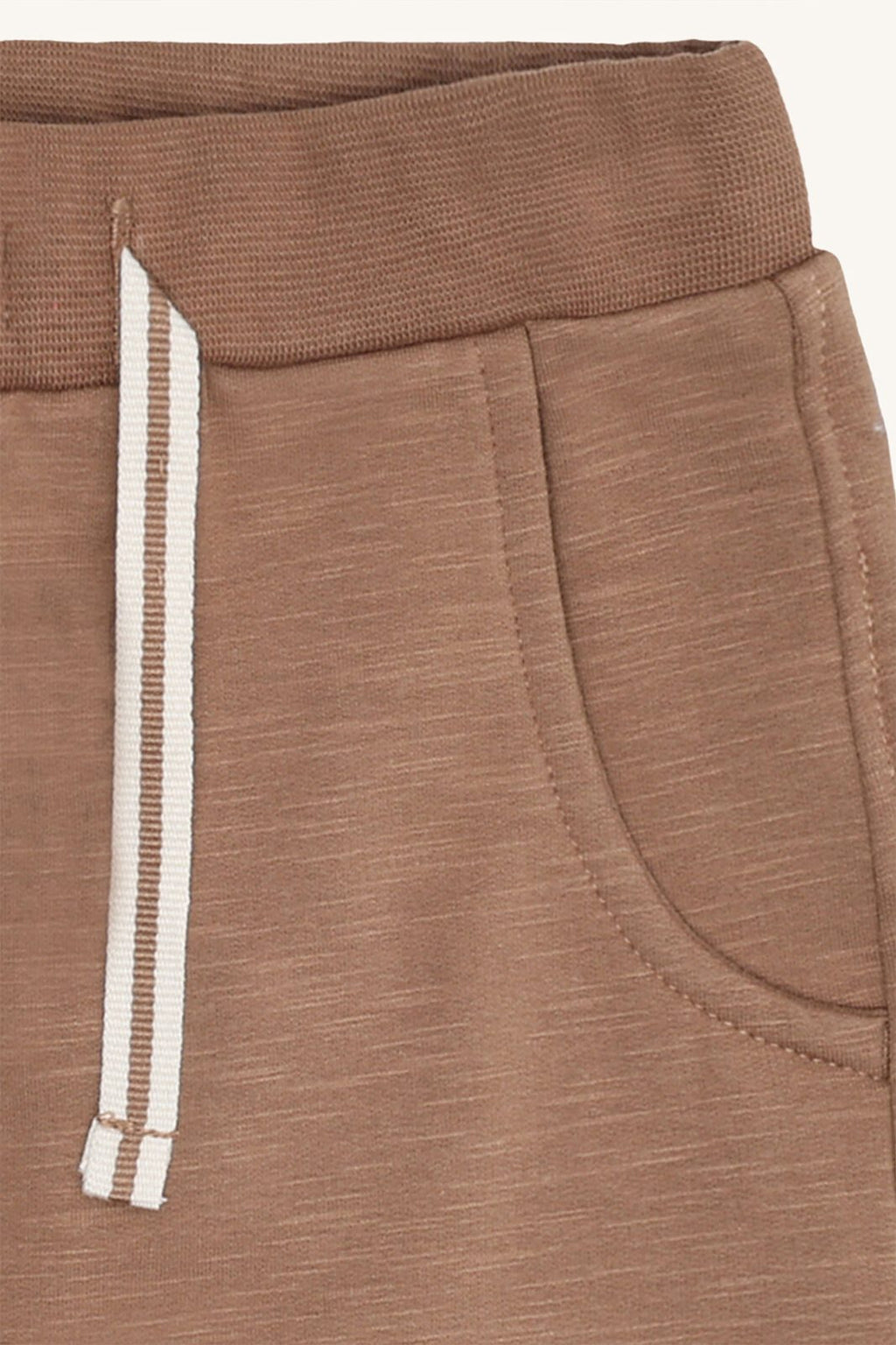 Hust & Claire Georgey solid Farbe coca mocha- Jogginghose