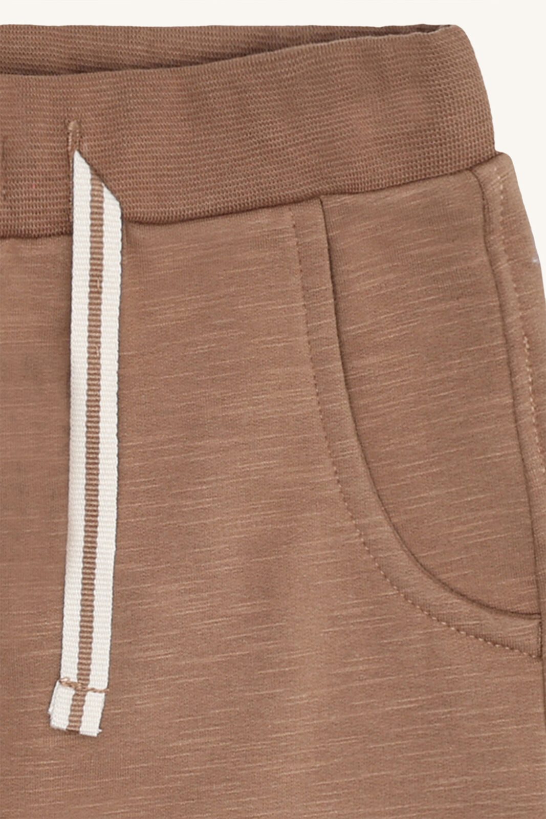 Hust & Claire Georgey solid Farbe coca mocha- Jogginghose