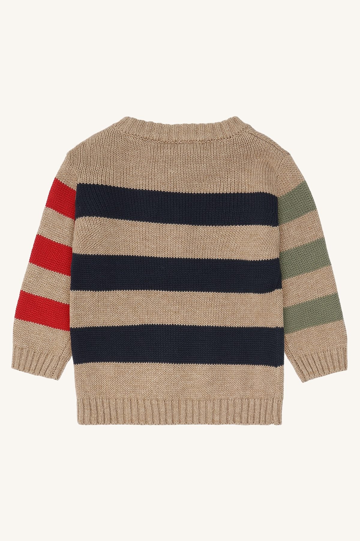 Hust & Claire Strickpullover Knit Colorblock Stripes