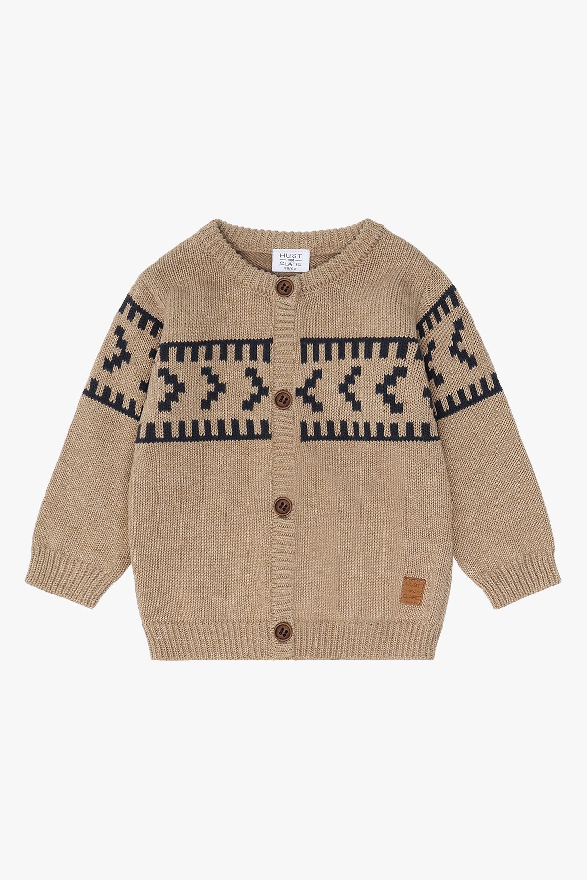 Hust & Claire Strickjacke - Knit Jacquard Cardigan