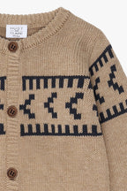 Hust & Claire Strickjacke - Knit Jacquard Cardigan