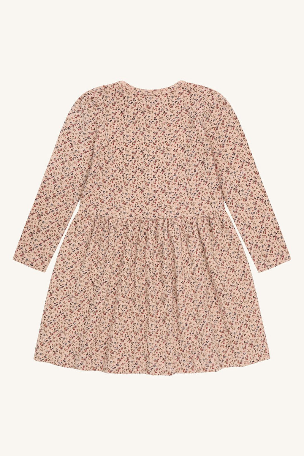 Hust & Claire HC Donna Little roses Kleid aus gerippter Biobaumwolle