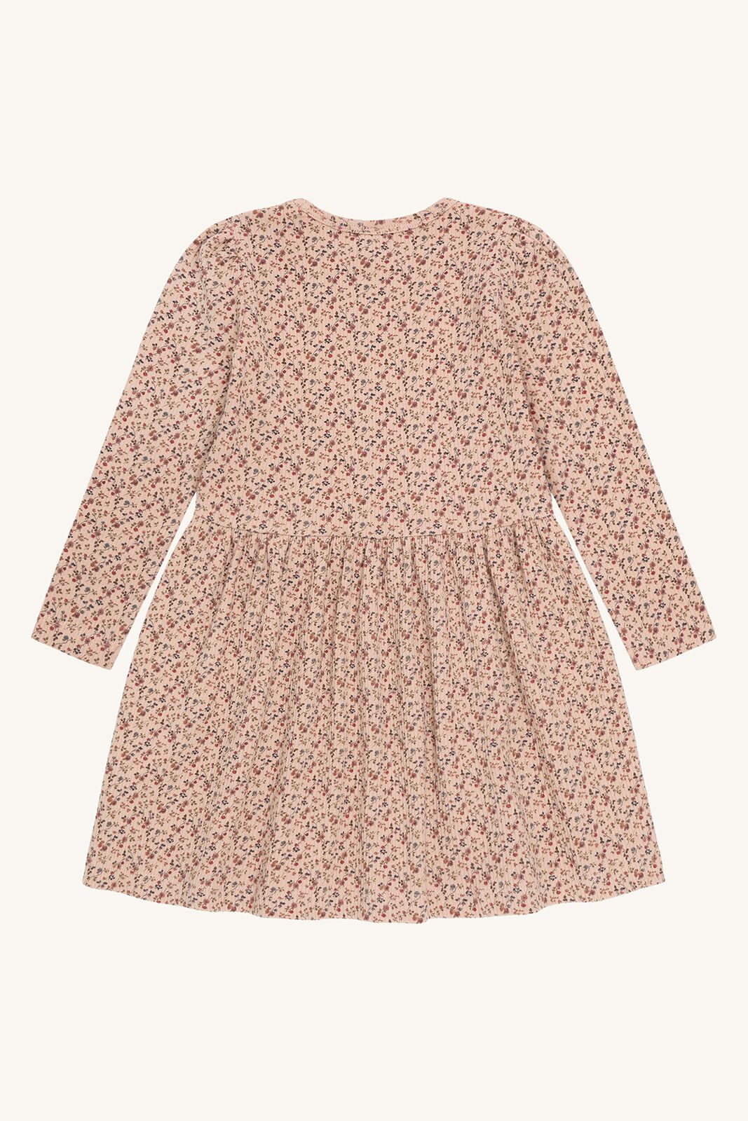 Hust & Claire HC Donna Little roses Kleid aus gerippter Biobaumwolle