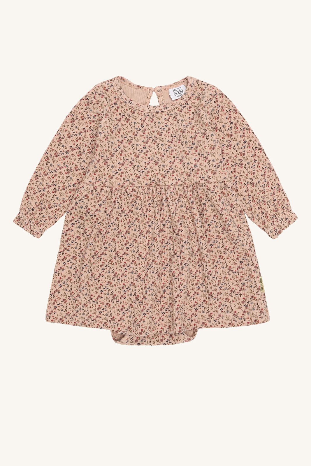 Hust & Claire HCKristi Little roses Babybodykleid mit Blümchendruck