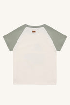 Hust & Claire HCAnton Jeep T-shirt mit Printmotiv Jeep am Meer mit Palme