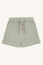 Hust & Claire HCHerluf Muslin Babyshorts - Shorts aus Musseline in Farbe Farbe salbei