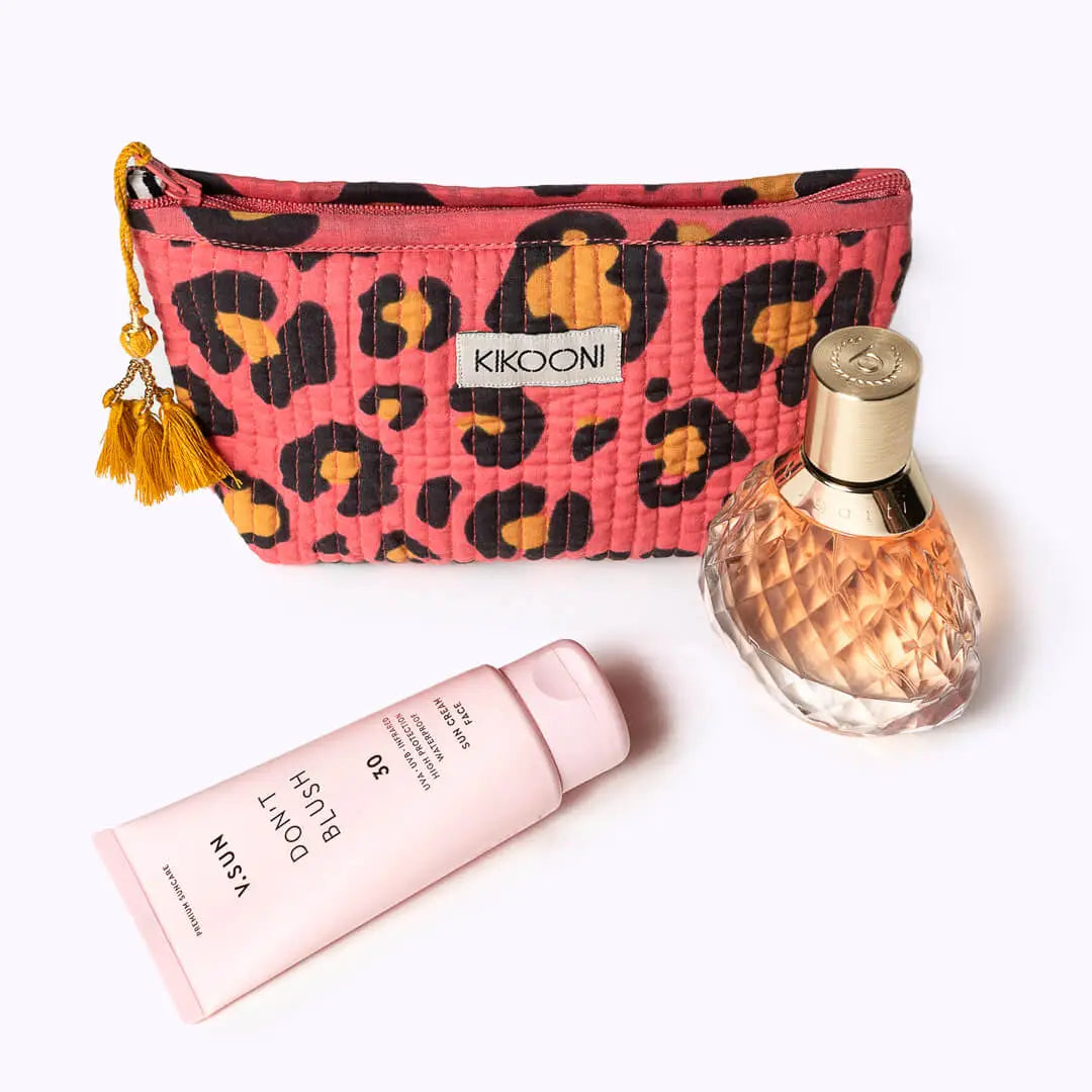 Handgemachte Mini Tasche "Oh Leo sunset" kikooni