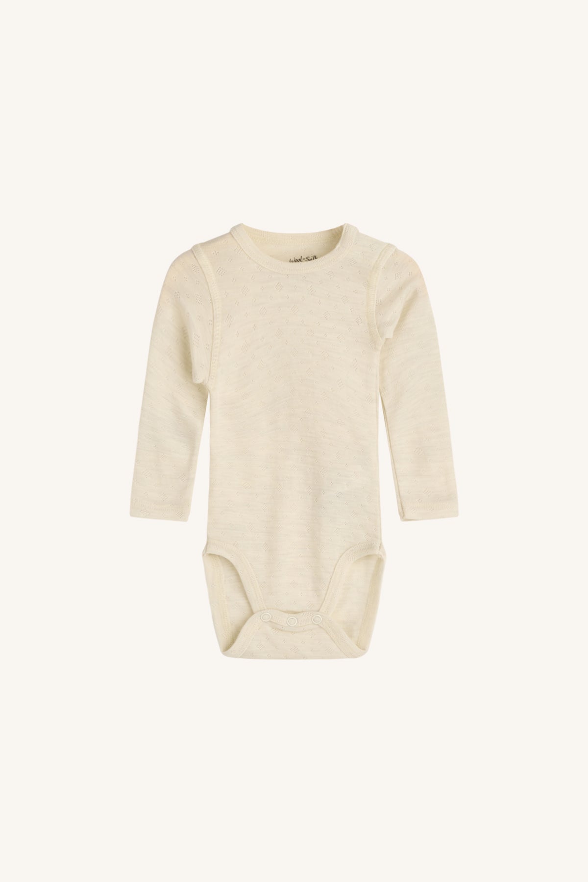 HUST & CLAIRE Wolle/Seide Body HCBirki Pointelle Farbe creme/beige