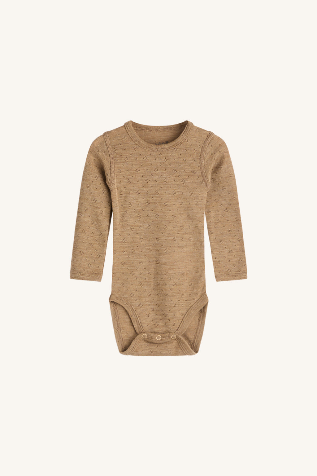 HUST & CLAIRE Wolle/Seide Body HCBirki Pointelle Farbe bisquit
