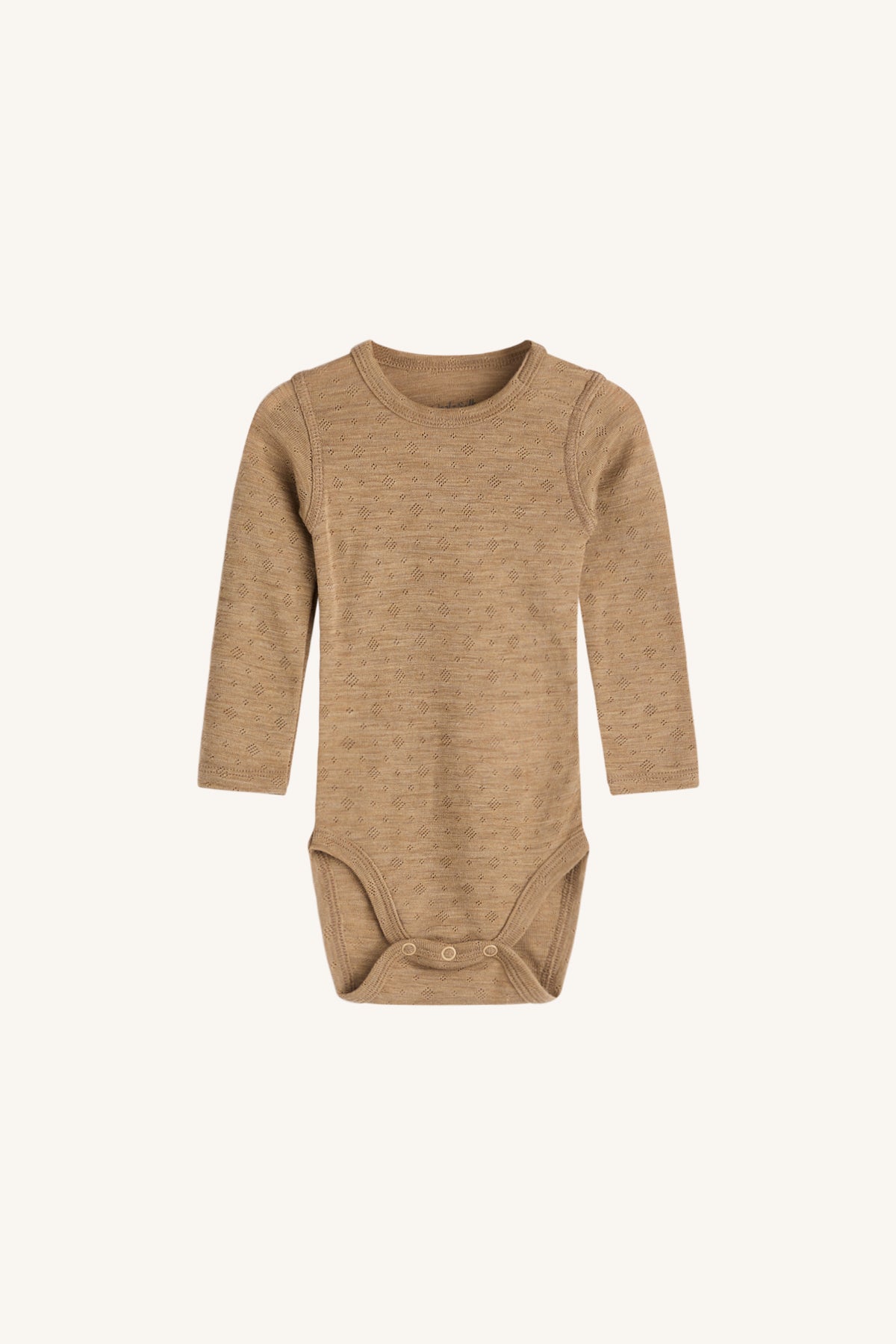 HUST & CLAIRE Wolle/Seide Body HCBirki Pointelle Farbe bisquit