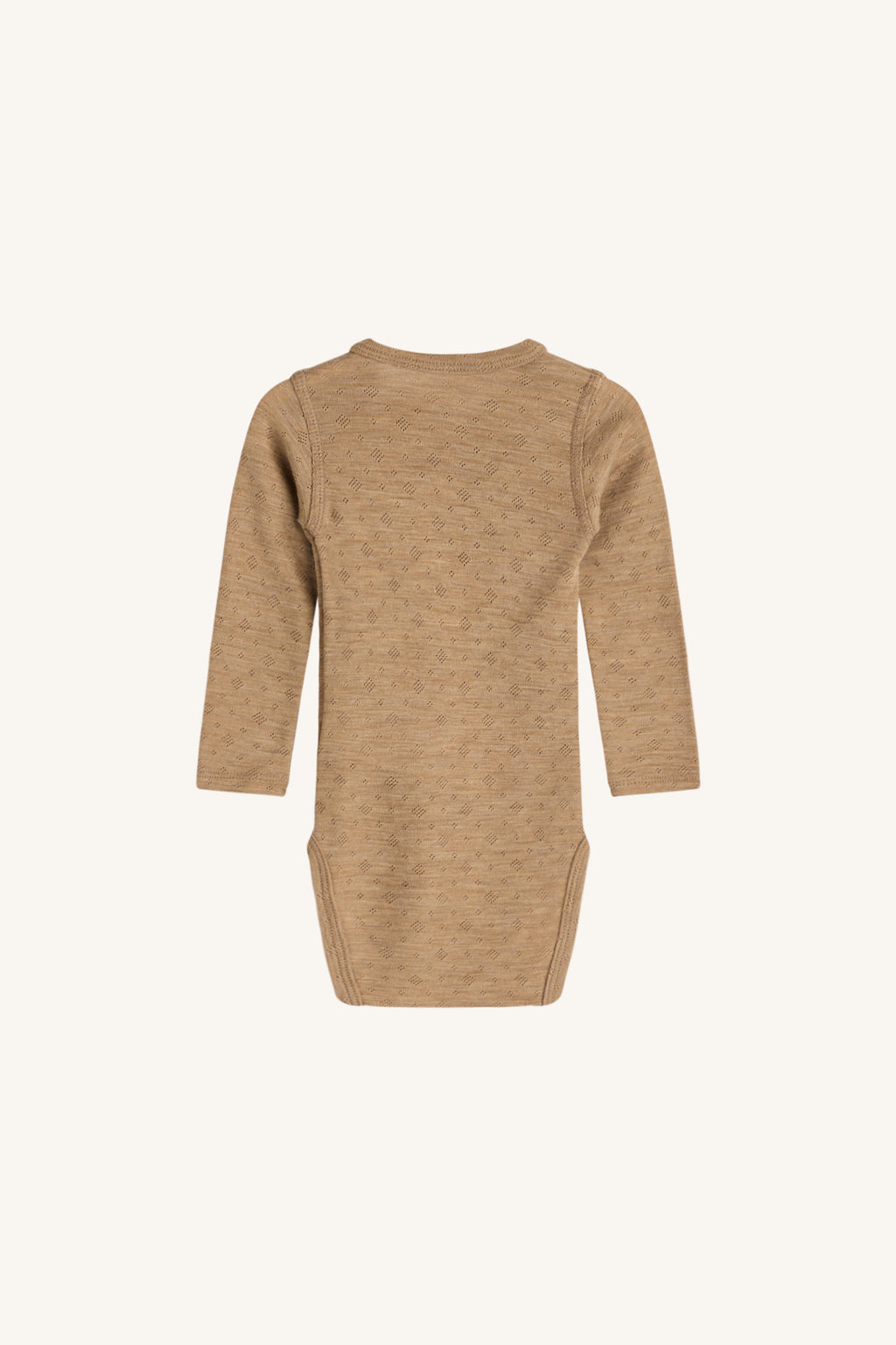 HUST & CLAIRE Wolle/Seide Body HCBirki Pointelle Farbe bisquit
