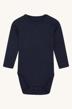 HUST & CLAIRE Wolle/Seide Body HCBirki Pointelle Farbe more navy