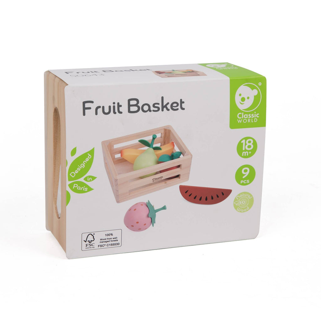 Classic World Obstkiste: 14,6x12x6 cm / Ab 18 Monaten