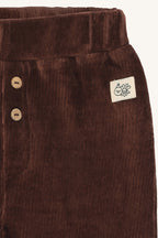 hust and claire HCGus Ribbed velour soil Farbe braun