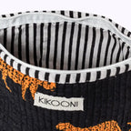 NEU Handgemachte Mini Tasche "black leopard" kikooni