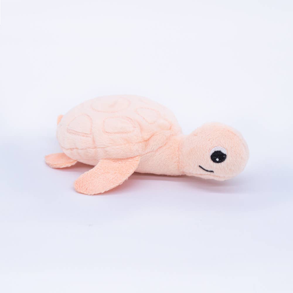 LES PTIPOTOS - 30CM MUM&BABY TURTLE PLÜSCH ROSA