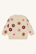 hust and claire HCPusle Flower Strickpullover