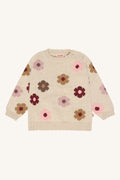 hust and claire HCPusle Flower Strickpullover