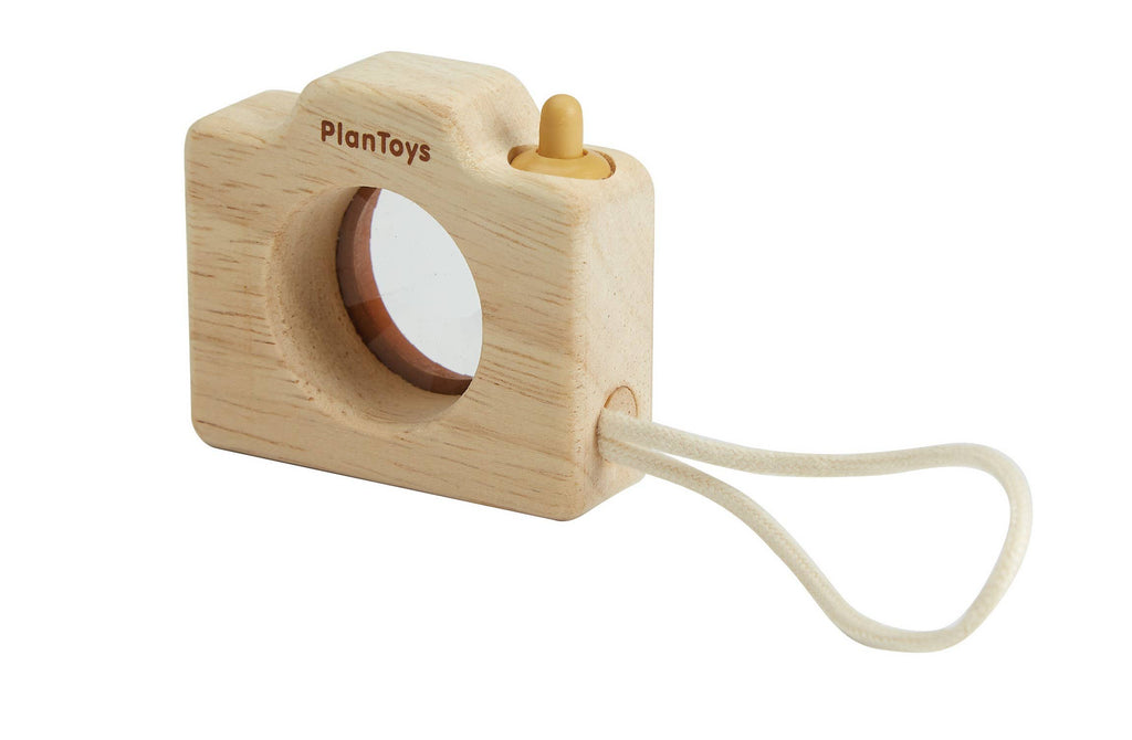 PlanToys- Kamera Mini Ab 3 Jahre 100% Gummibaumholz