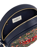 FABLE England Runde Tasche mit Schmetterlingsmotiv Chloe