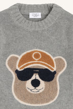 hust and claire HC Pelle Bear Grey melange