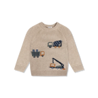 hust and claire HCPelle Trucks Strickpullover