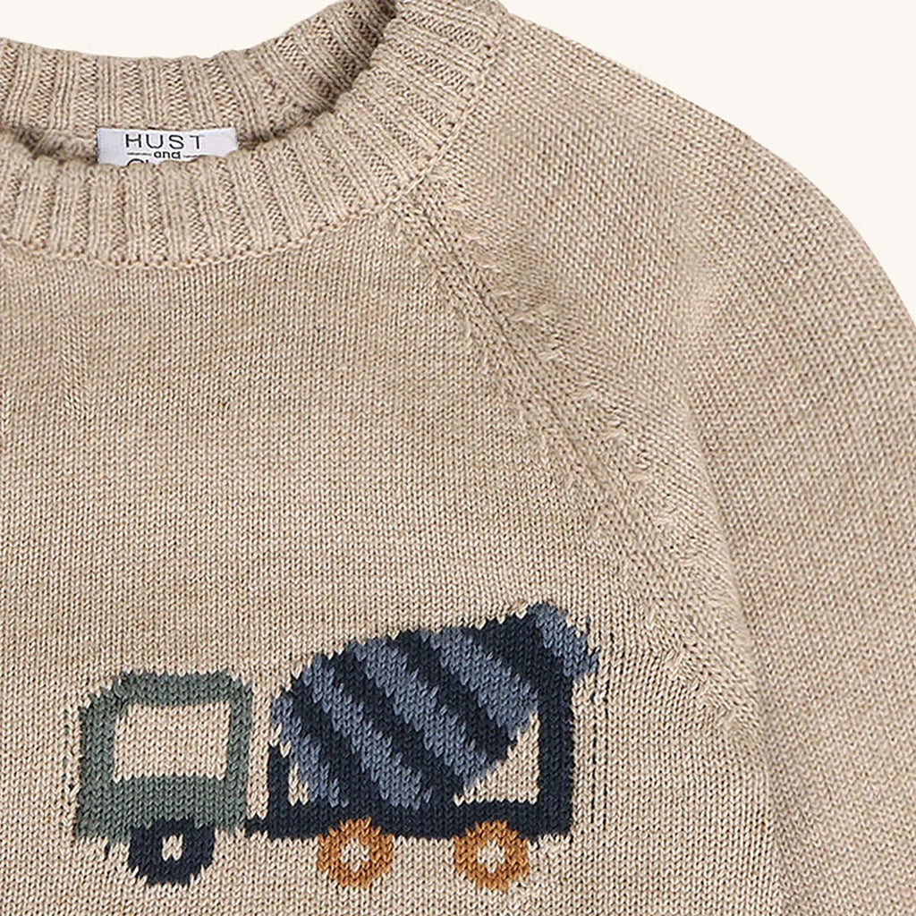 hust and claire HCPelle Trucks Strickpullover