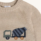 hust and claire HCPelle Trucks Strickpullover