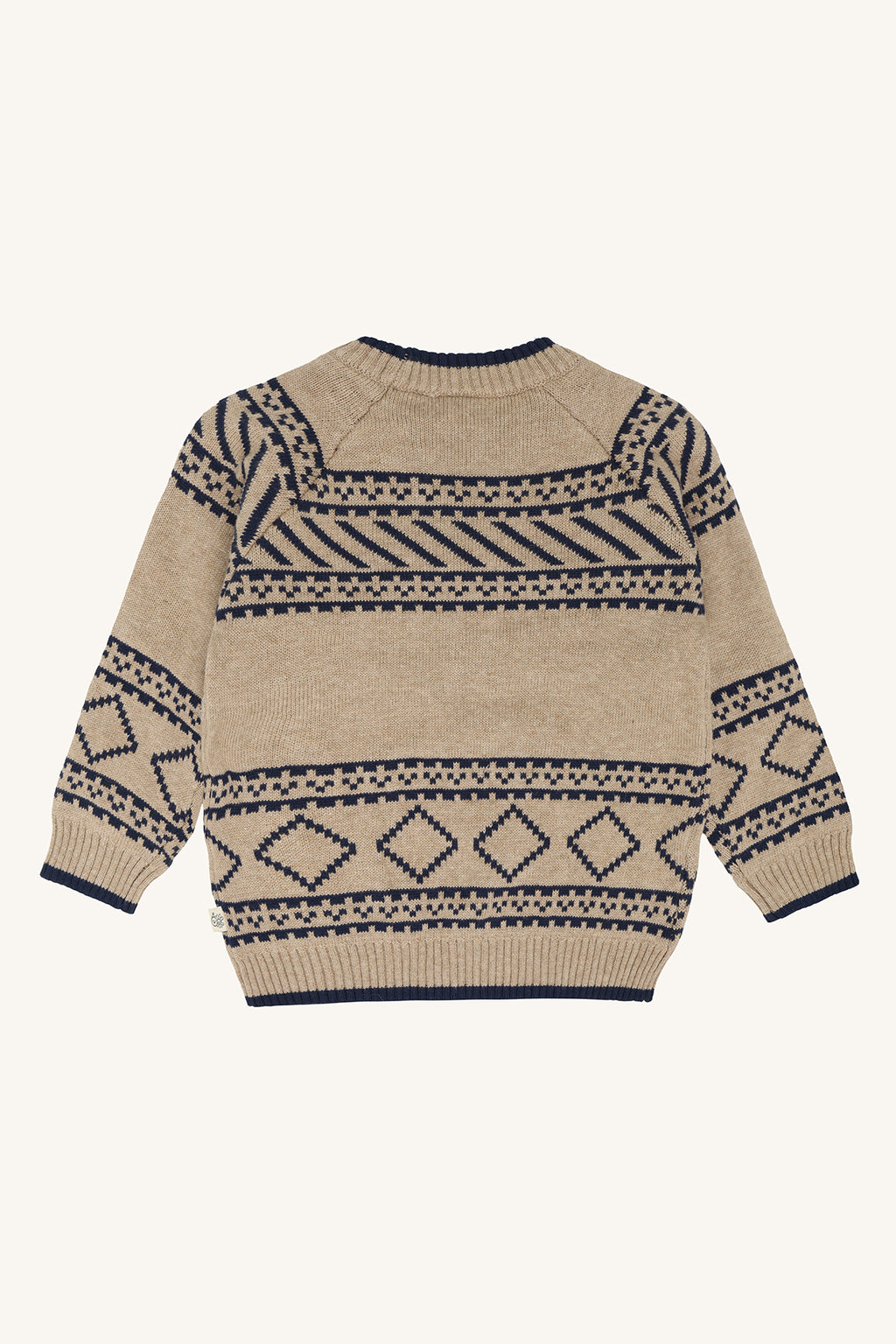 hust and claire - HC Pelle Dino Strickpullover mit Dino im Norwegerstil