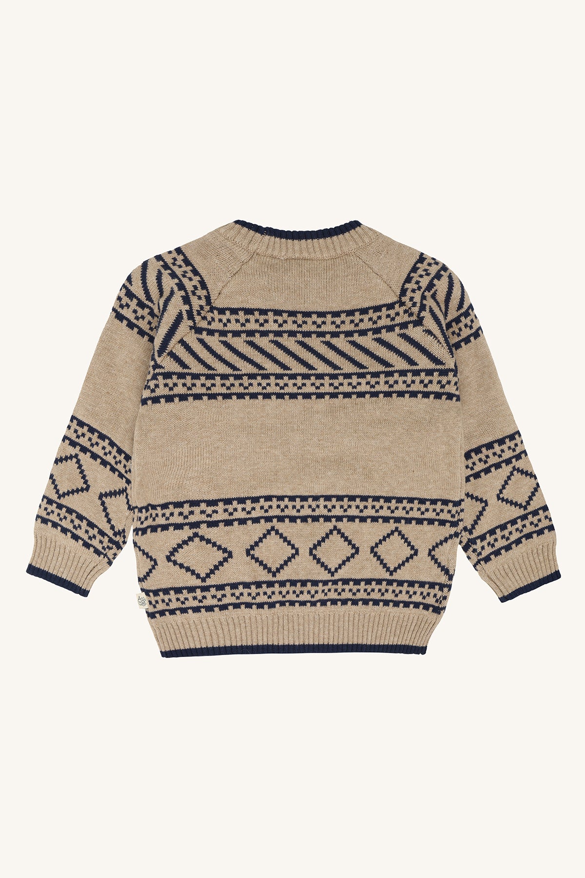 hust and claire - HC Pelle Dino Strickpullover mit Dino im Norwegerstil