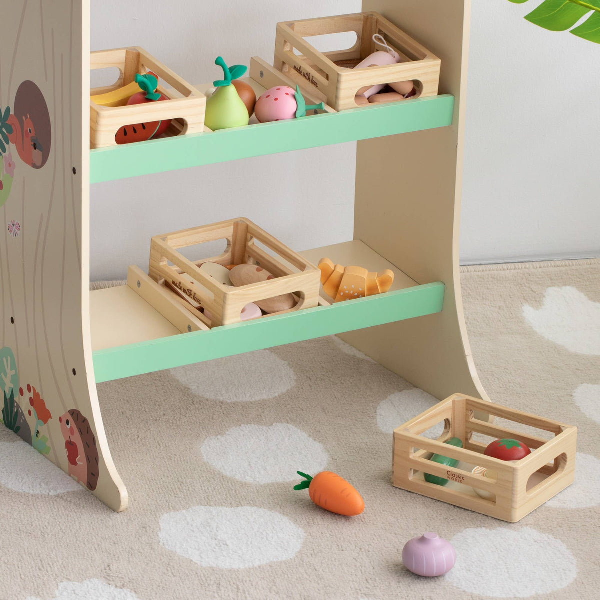 Classic World Obstkiste: 14,6x12x6 cm / Ab 18 Monaten