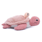 LES PTIPOTOS - 30CM MUM&BABY TURTLE PLÜSCH ROSA