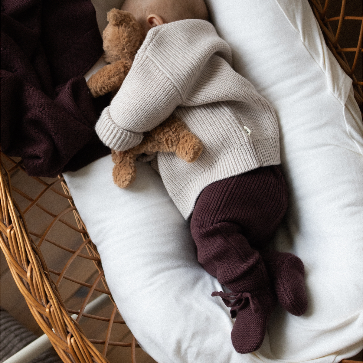 NEU ! Leggings Finn in bordeaux: Größe 1-2 Jahre