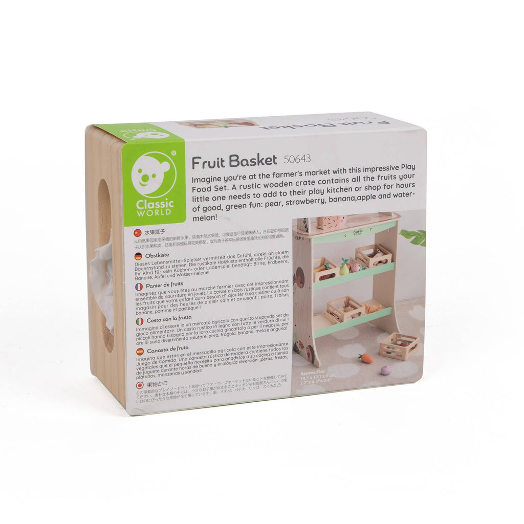 Classic World Obstkiste: 14,6x12x6 cm / Ab 18 Monaten