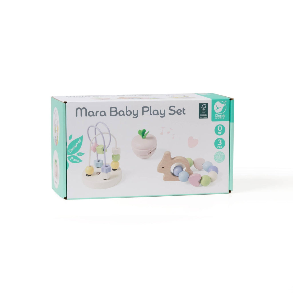 Classic World Baby Spielset Mara: 24x13x8,5 cm / Ab 0 Monaten