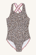Hust & Claire HCFarhia Badeanzug mit Leopardenprint aus Recycled Polyester -wenige Größen jetzt reduziert