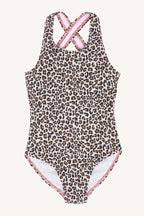 Hust & Claire HCFarhia Badeanzug mit Leopardenprint aus Recycled Polyester -wenige Größen jetzt reduziert