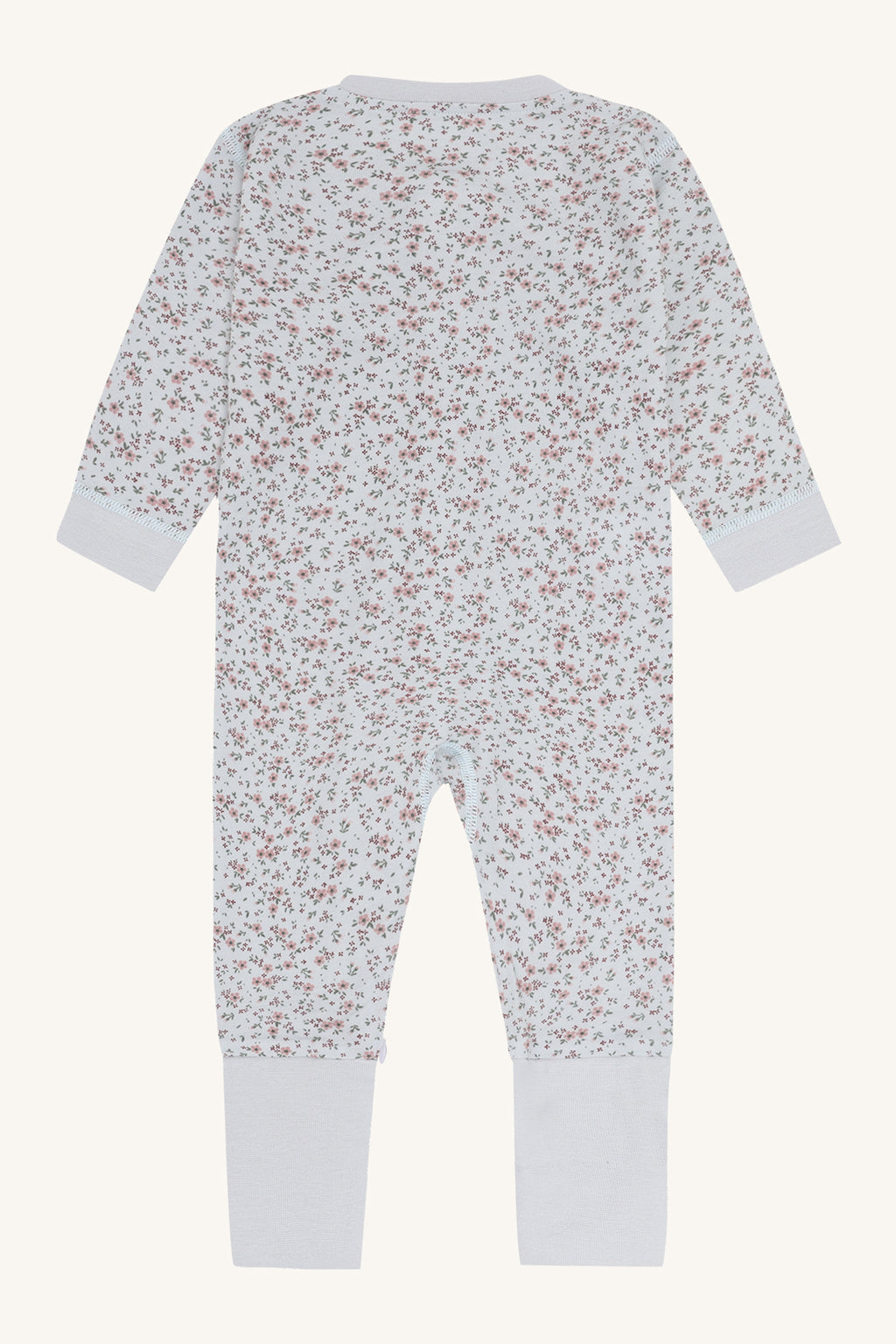 NEU! HUST & CLAIRE HCManu Zip Tiny Farbe a bit blue -hochwertiger Wolle/Bambus Schlafanzug liberty