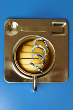 Ohrringe - Cellulose Acetat Loop Mare: Mare