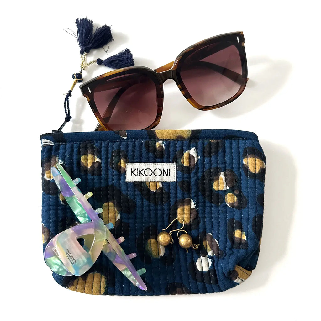 Handgemachte Mini Tasche "dark leo" kikooni