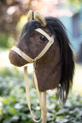 Steckenpferd "Abraxas" braun in hochwertiger Verarbeitung mit toller dunkler Mähne