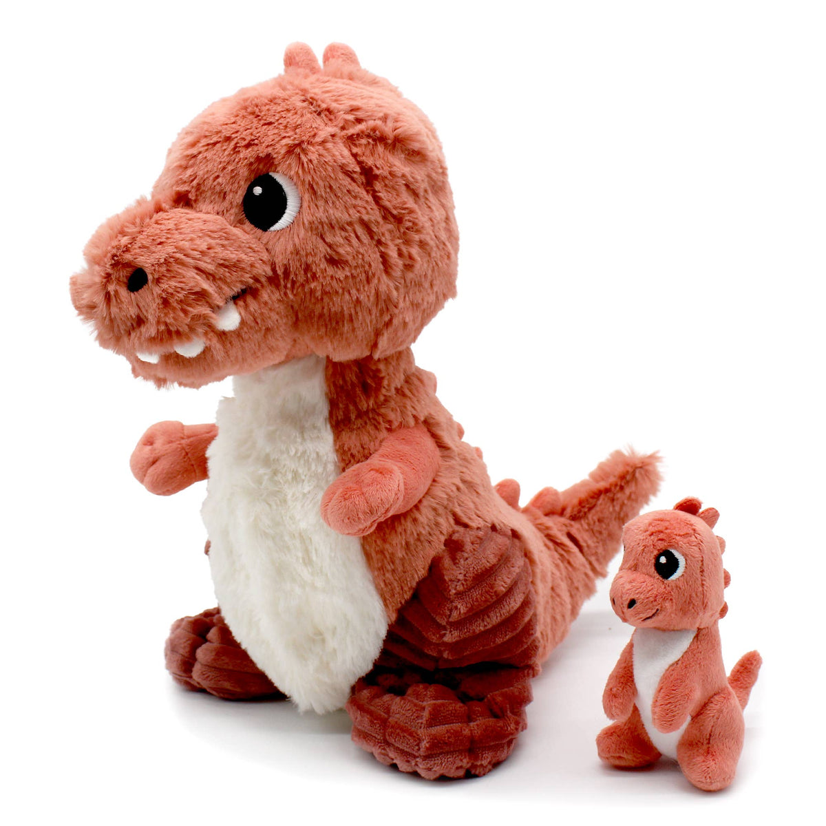 LES PTIPOTOS - 27 cm Plüsch Mama & Baby T-Rex