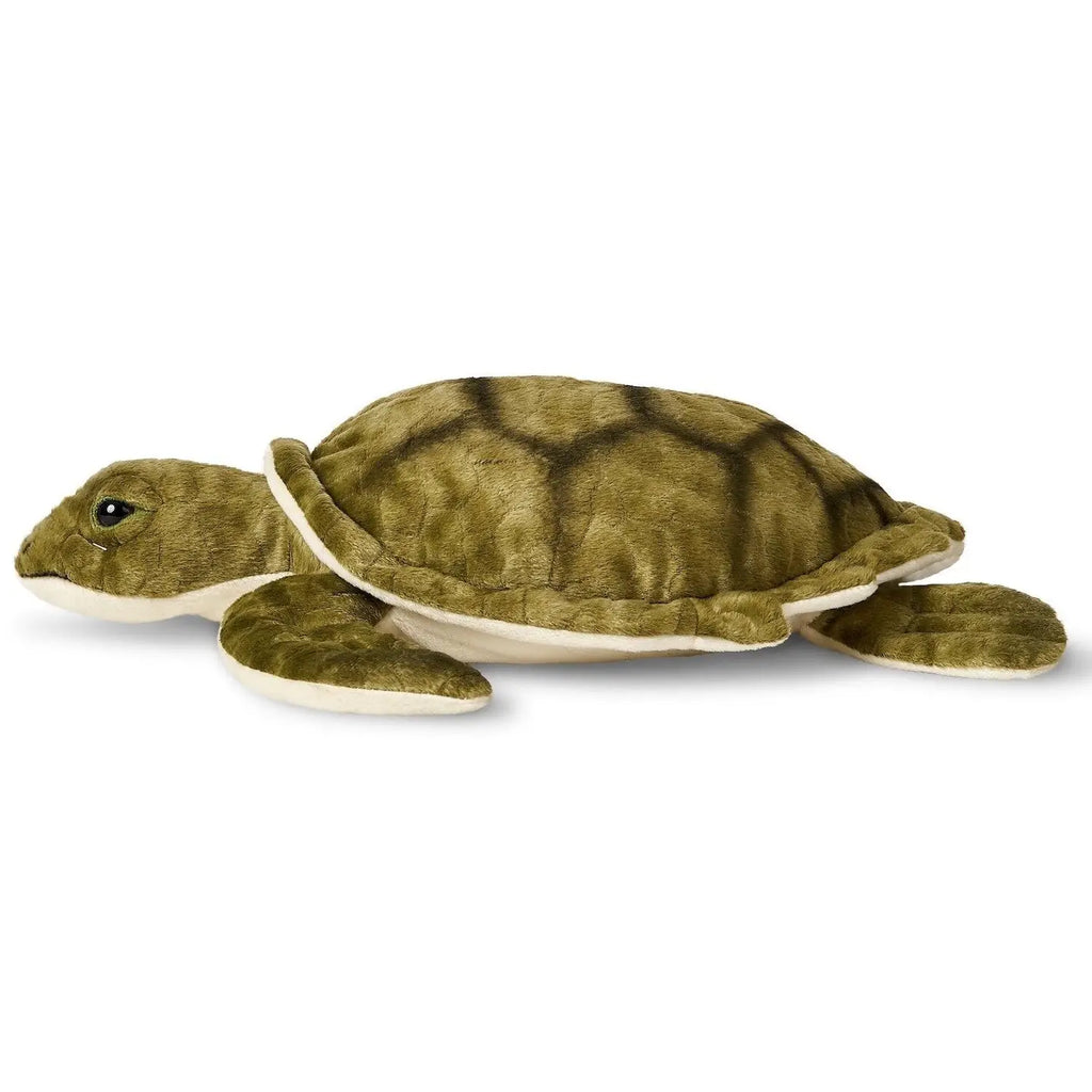 Uni Toys Kuschel/Plüschtier Grüne Meeresschildkröte - 34 cm Länge