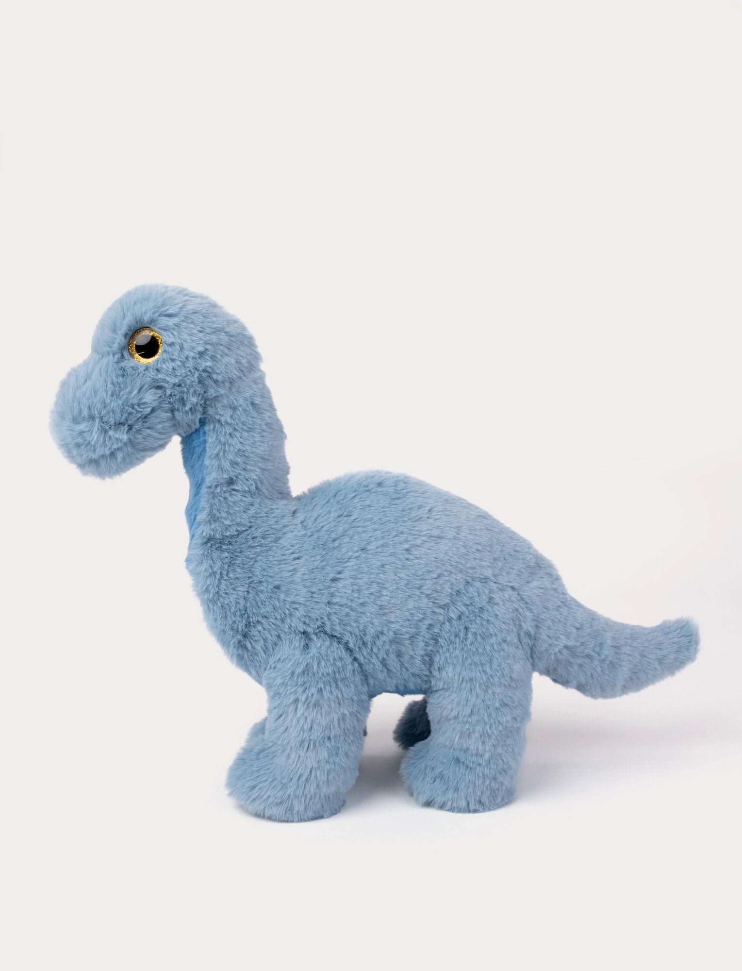 Dinosaurier Brachiosaurus, groß hellblau