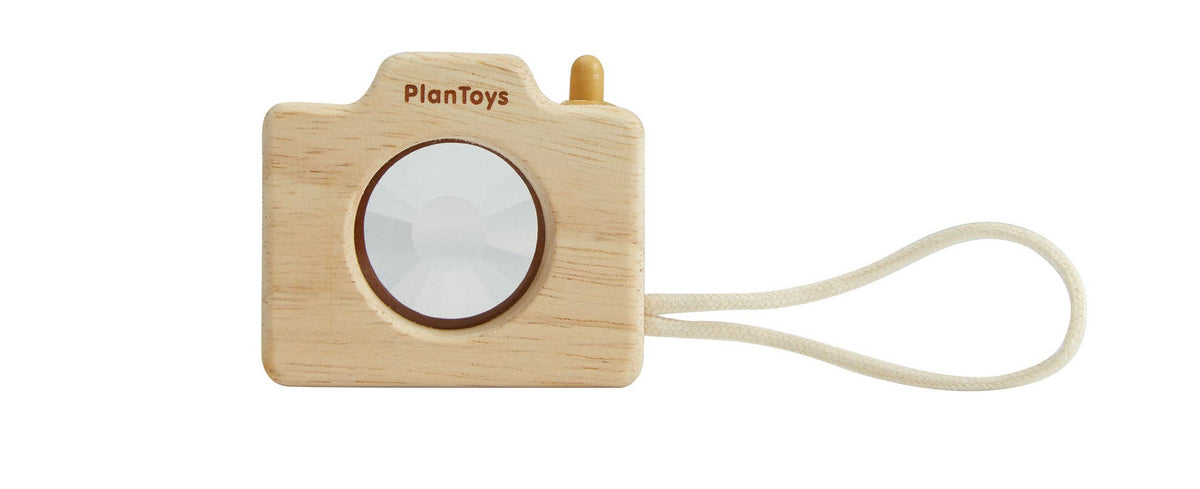 PlanToys- Kamera Mini Ab 3 Jahre 100% Gummibaumholz