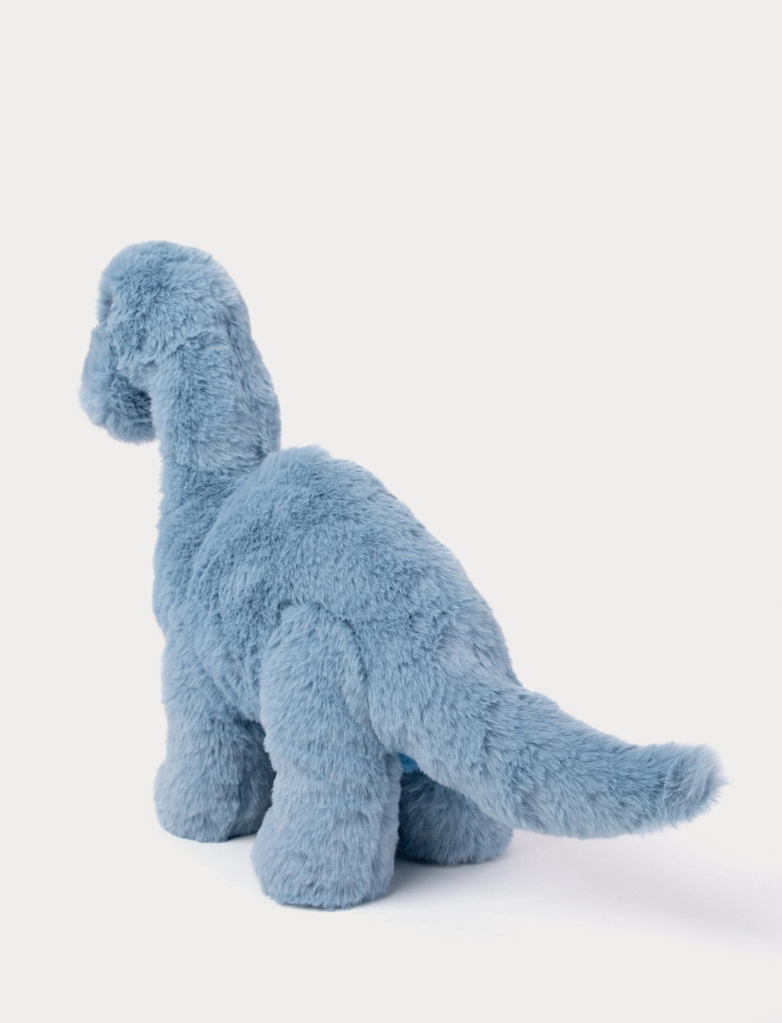 Dinosaurier Brachiosaurus, groß hellblau