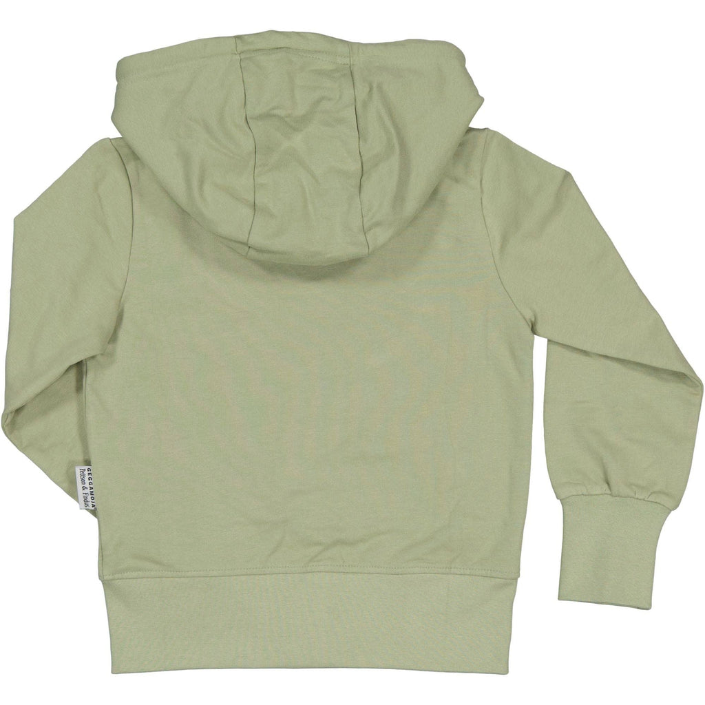 Hoodie mit abnehmbarer Kapuze Pettersson und Findus Olivgrün
