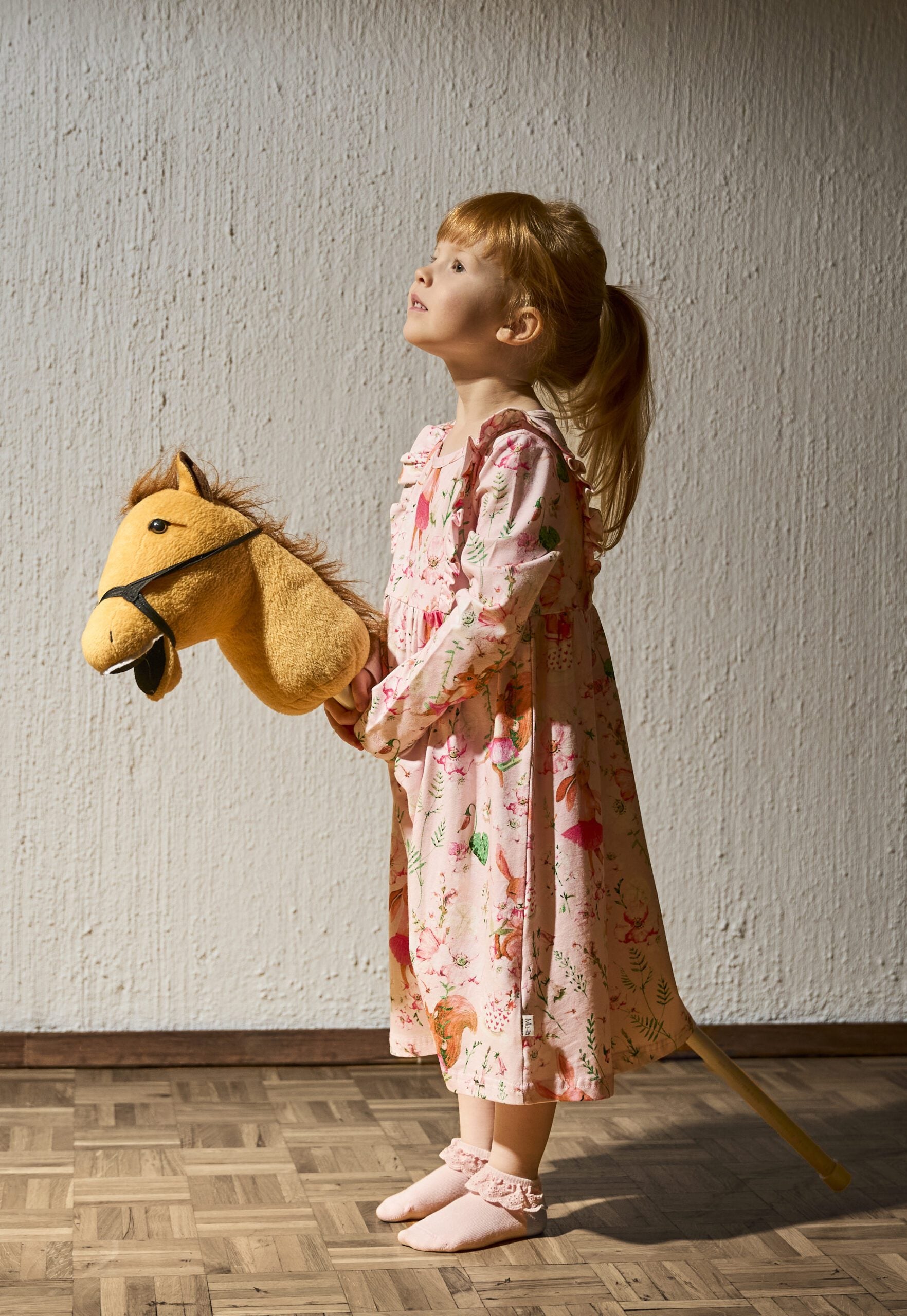 Langarmkleid Fairyland Dress - Märchenland Kleid in rosa von Ma-ia Family reduziert!