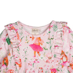 Langarmkleid Fairyland Dress - Märchenland Kleid in rosa von Ma-ia Family reduziert!